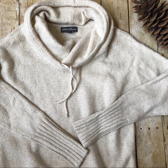 Eddie Bauer Funnel Neck Sleep Sweater 